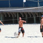 The Boys Of The Jersey Shore Play Some Volleyball