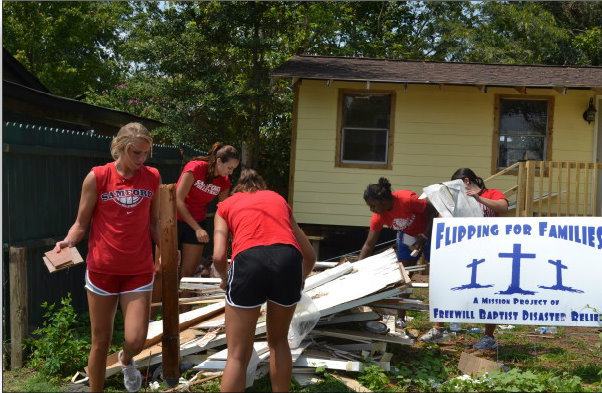 Samford volleyball team