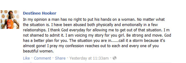 destinee hooker facebook