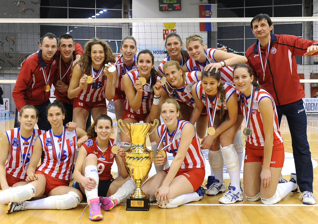 SERBIAN SUPER CUP W: Crvena zvezda triumph  - WorldofVolley
