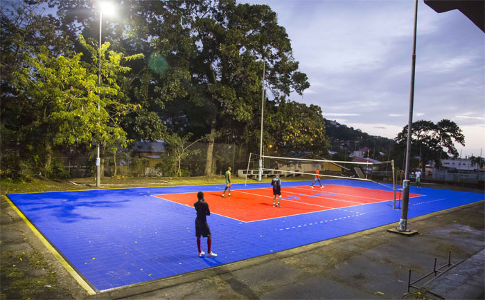 norceca volleyball court