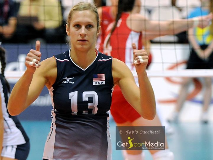 christa harmotto usa volleyball player