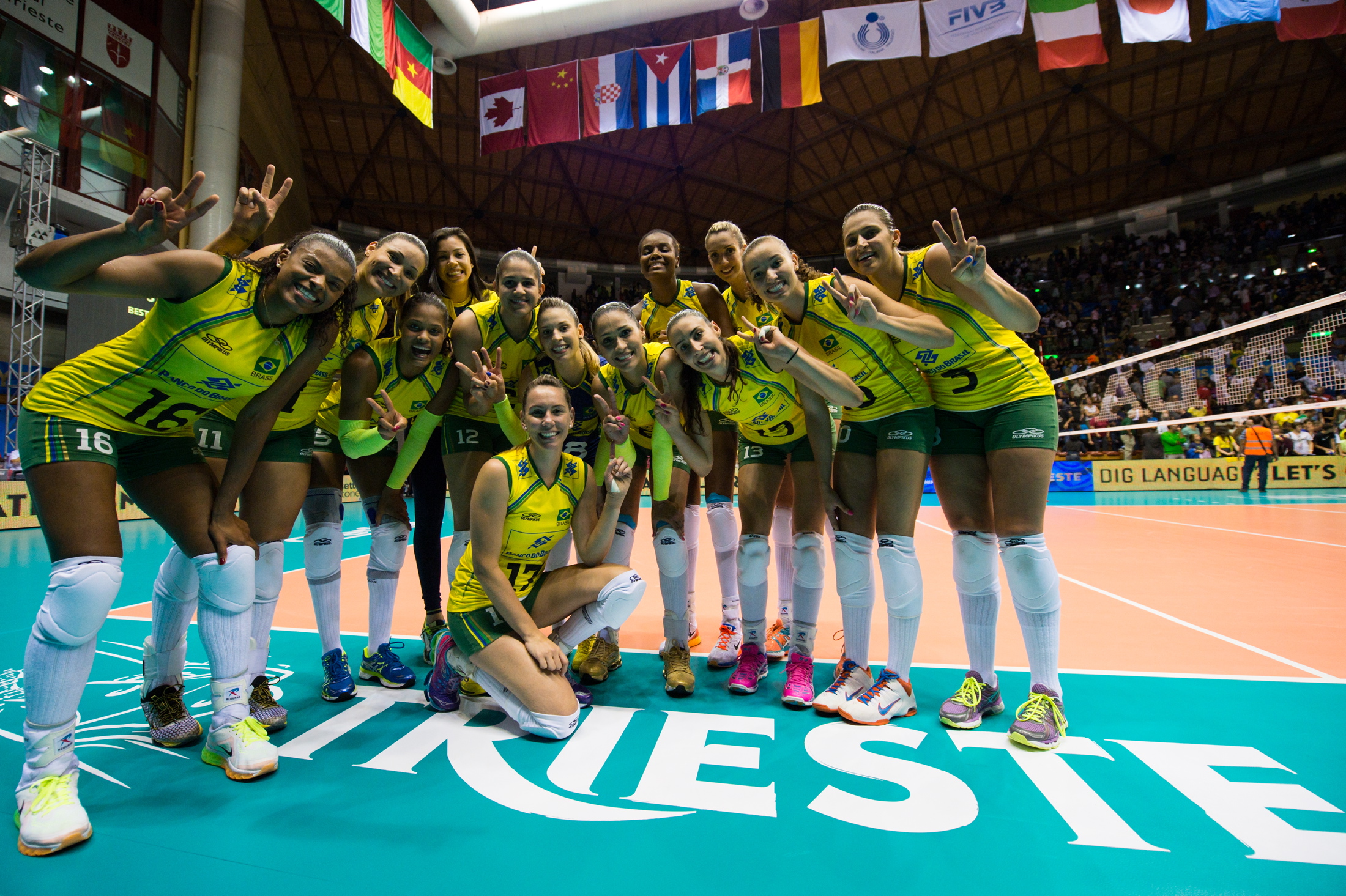 THE FINAL ROUND of the 2014 FIVB Women's World Championship