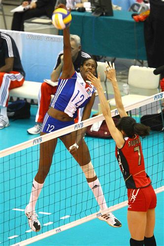 Rosir Calderon Cuban Volleyball Player The World's Best Volleyball Spiker 2