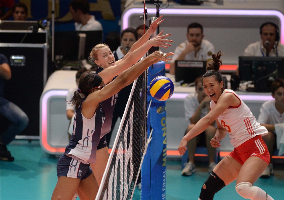 2015 USA Volleyball Cup USA vs China Volleywood