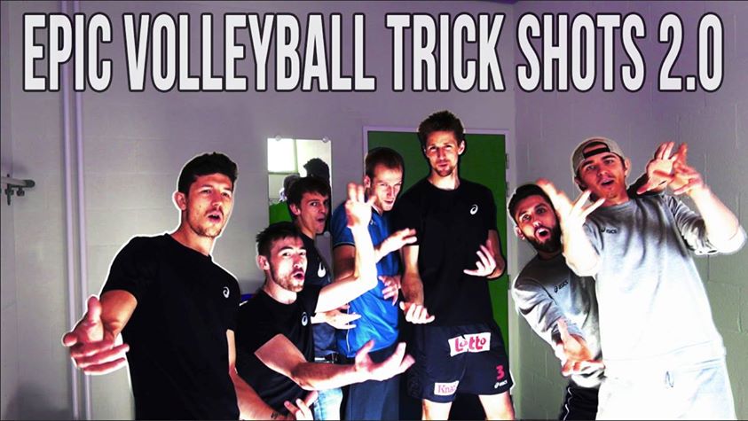 volleyball trick shots video
