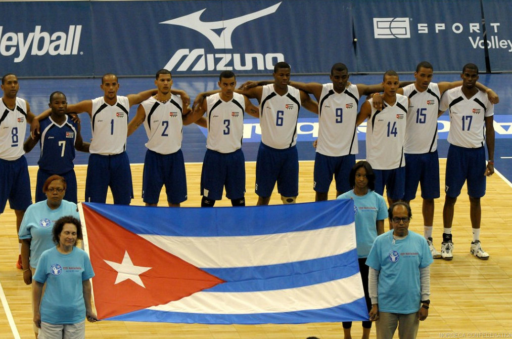 cuban volleyball players defect political asylum