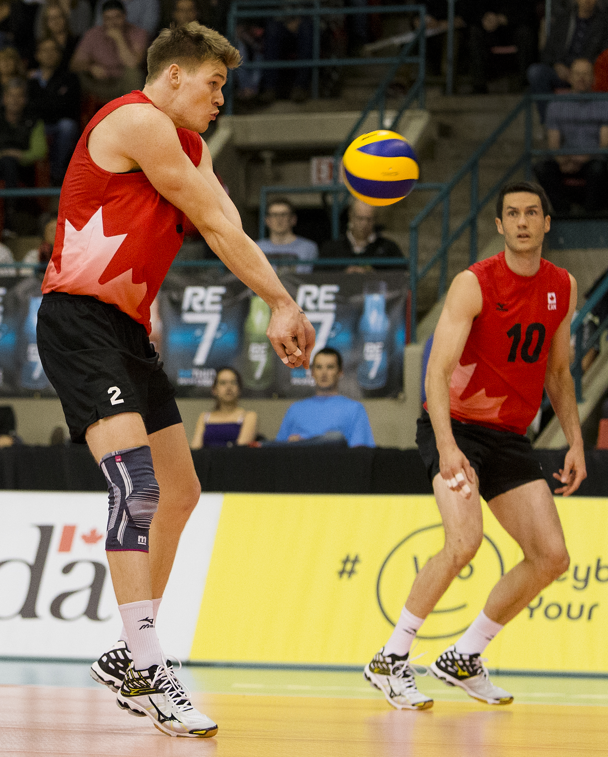 god perrin canada volleyball team