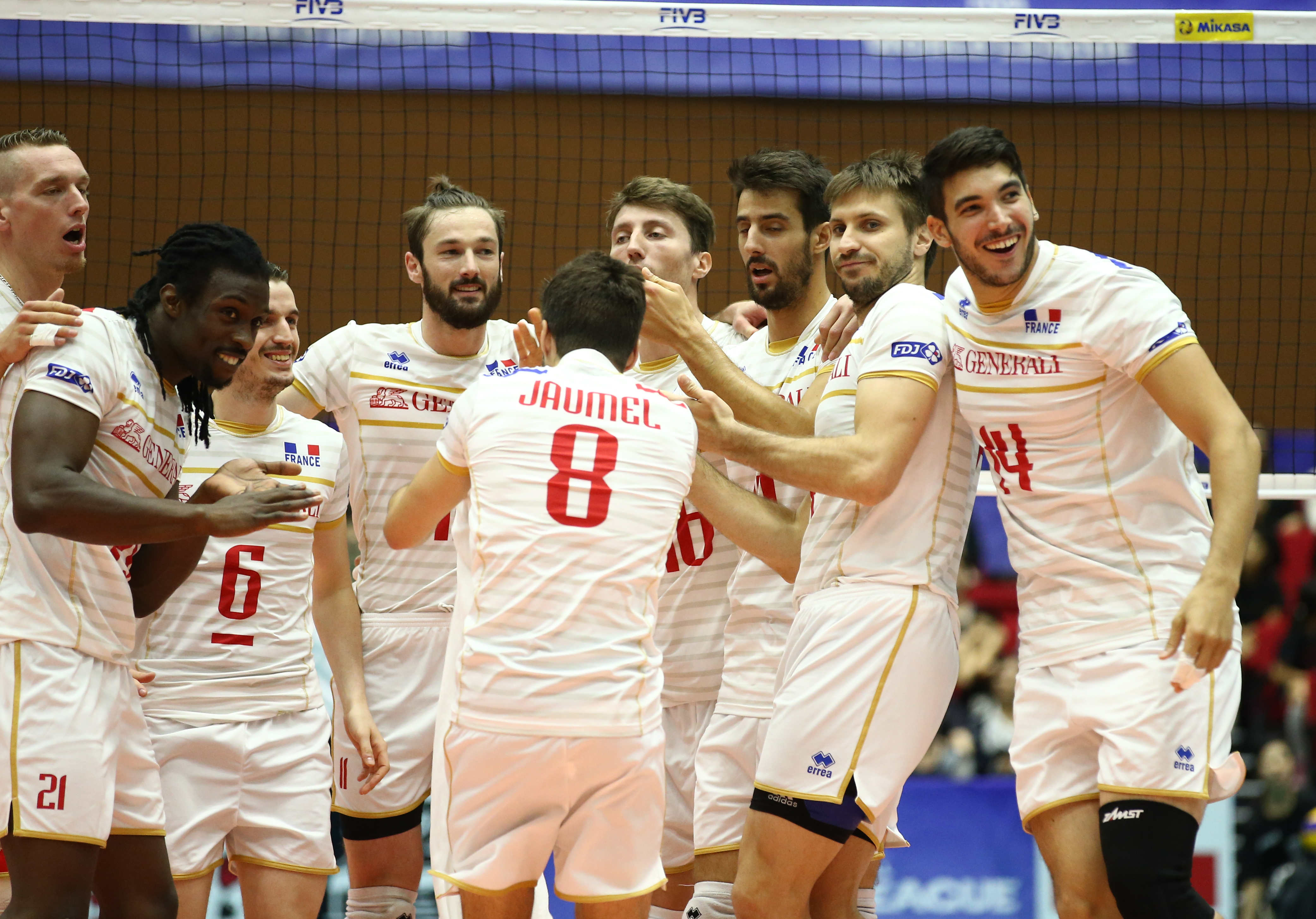 FranceteamcelebratewinoverJapan