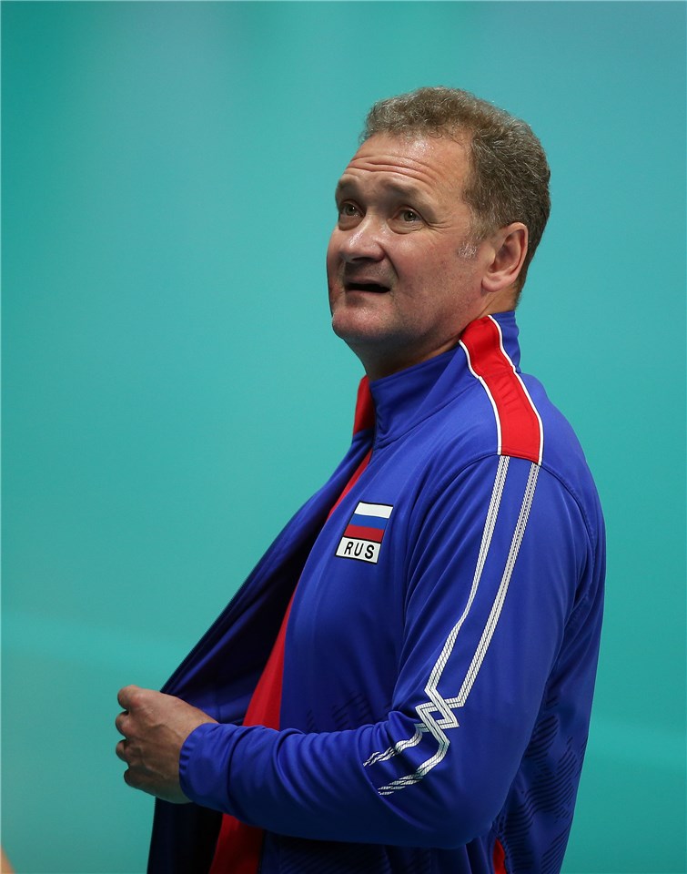 russia volleyball coach Andrey Voronkov