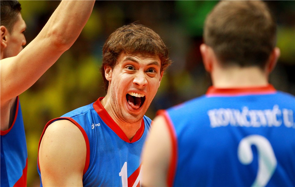 Aleksandar Atanasijevic 2015 FIVB World League Best Players