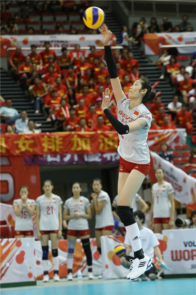 MVP Zhu Ting 2015 FIVB World Cup Best Players 1