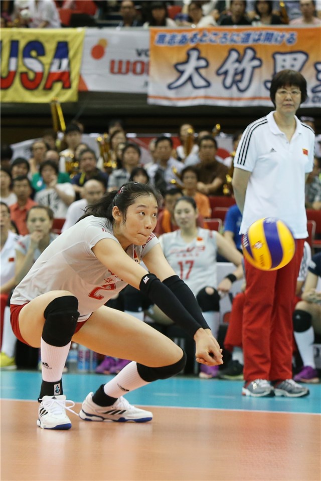 MVP Zhu Ting 2015 FIVB World Cup Best Players 2