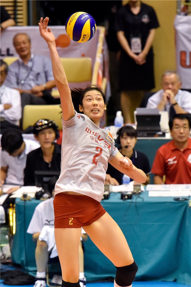 MVP Zhu Ting 2015 FIVB World Cup Best Players 4