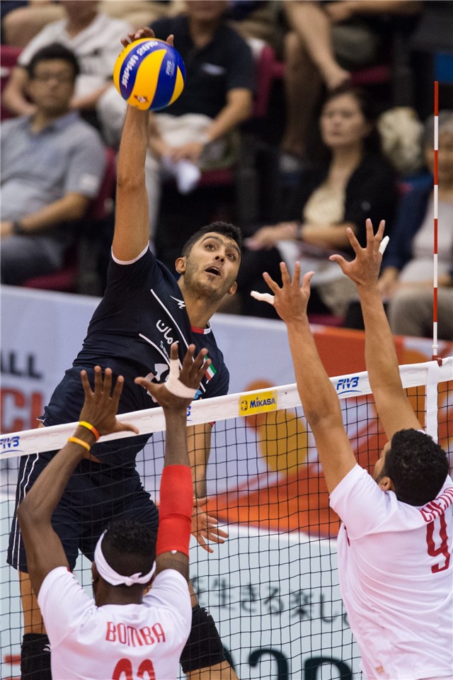 Mojtaba Mirzajanpour Iran volleyball player