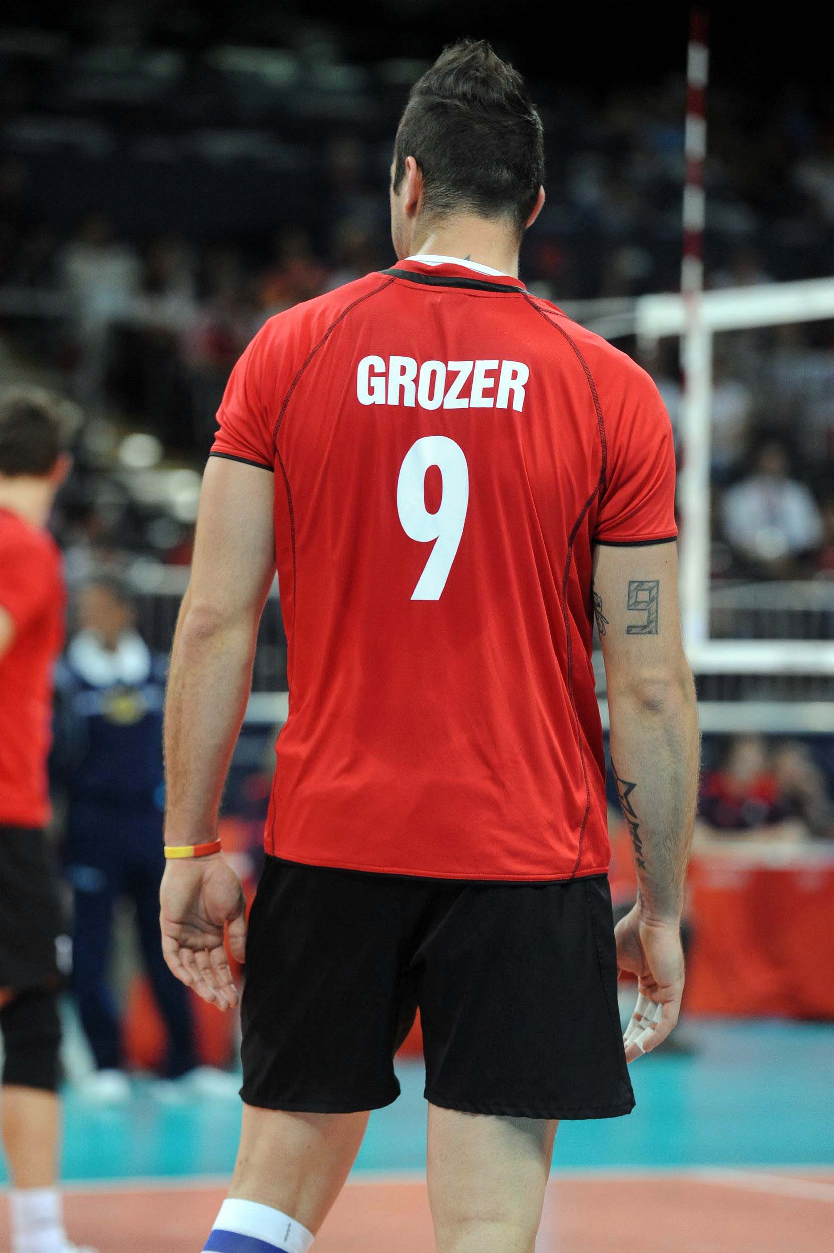 Tattoo number 9 for Germany's Gyrgy Grozer