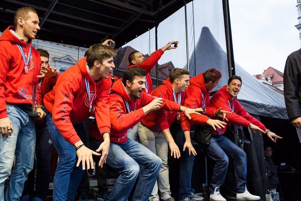 tine urnaut klemen cebulj mitja gasparini slovenia volleyball team 10