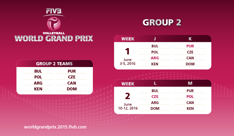2016 FIVB Women's World Volleyball Grand Prix 2