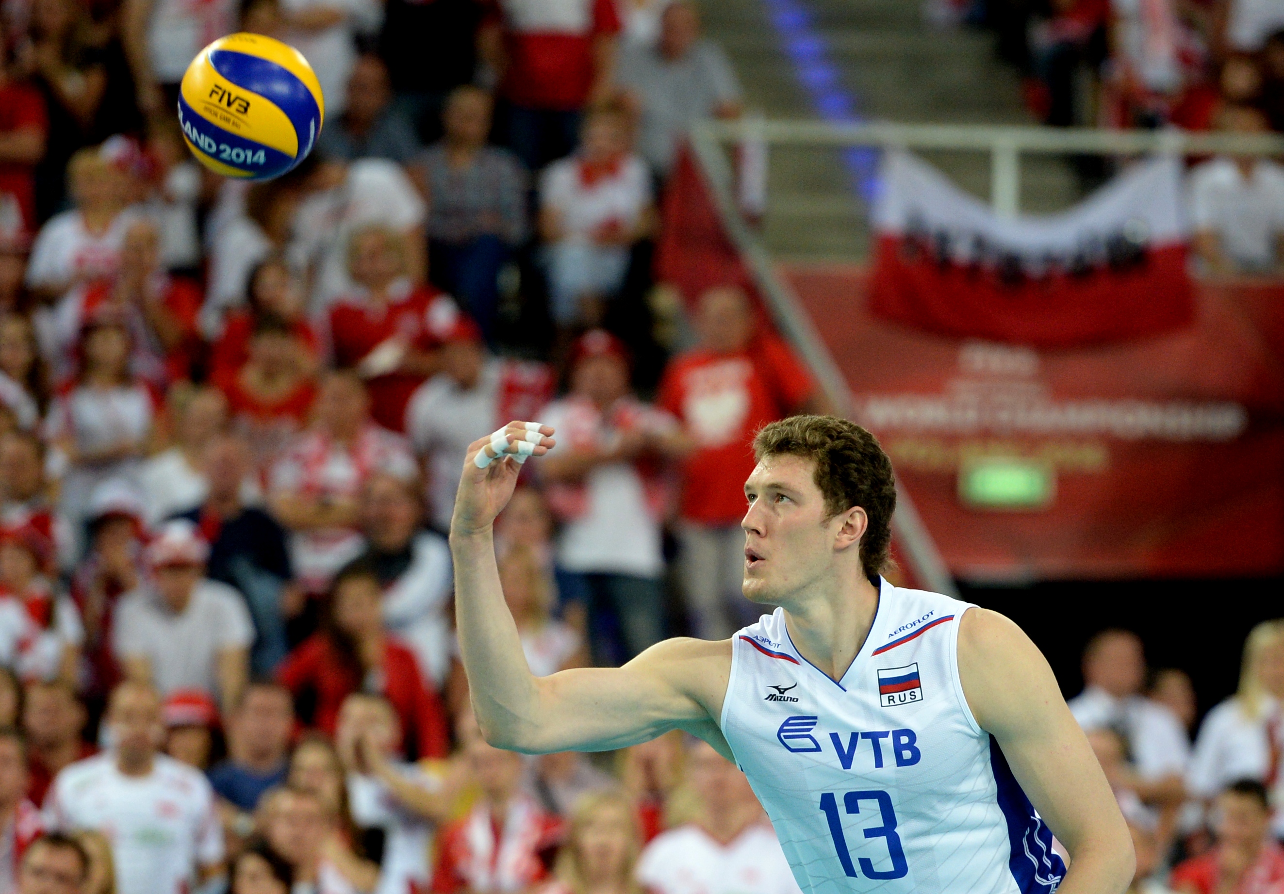 dmitriy muserskiy russian volleyball player