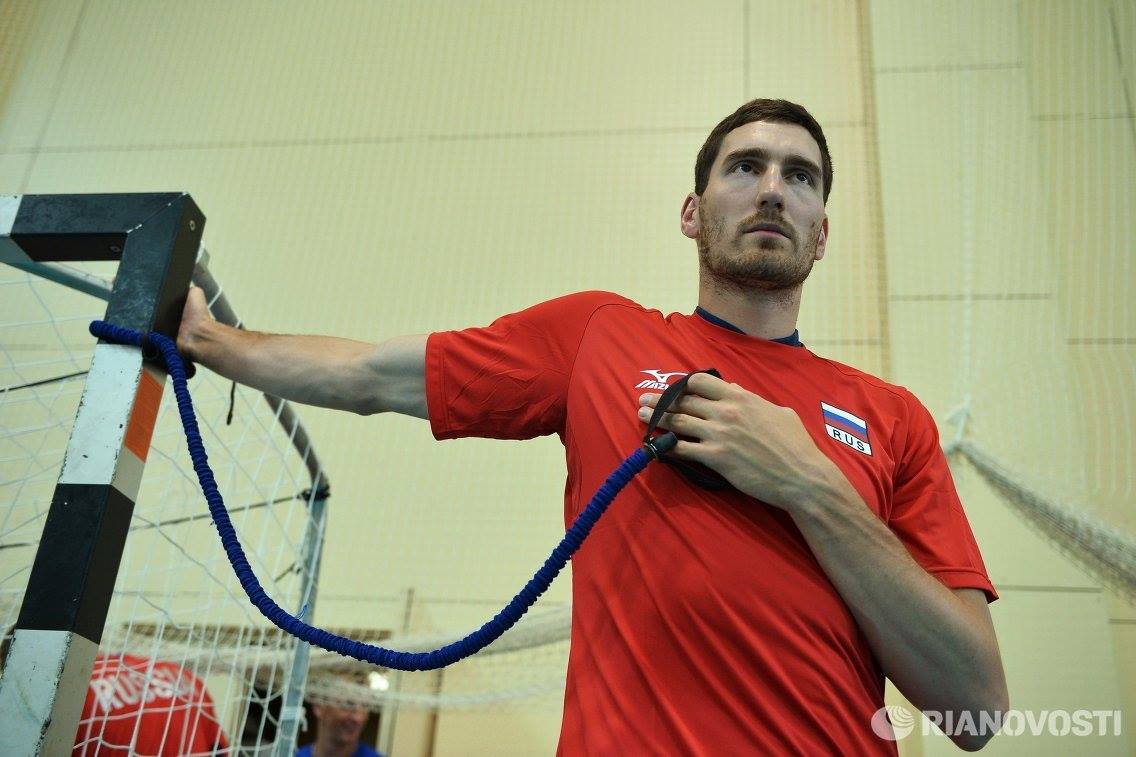 maxim mikhaylov russia volleyball team