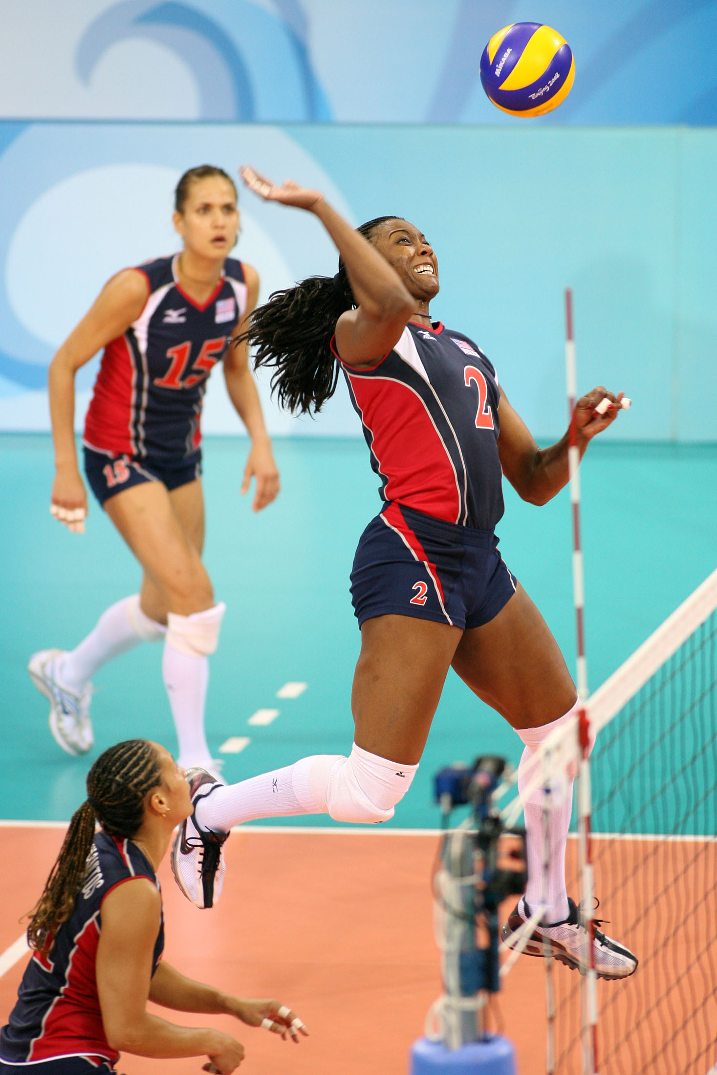 Danielle SCOTT-ARRUDA (USA) spikes