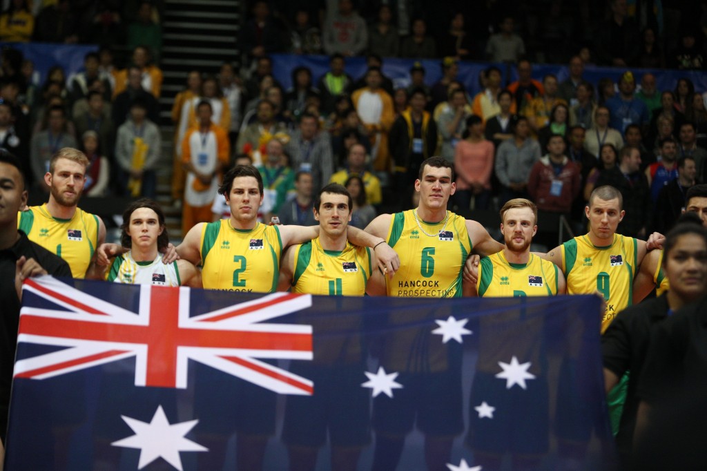 FIVB Volleyball World Tour 2014 Australia v France Volleywood