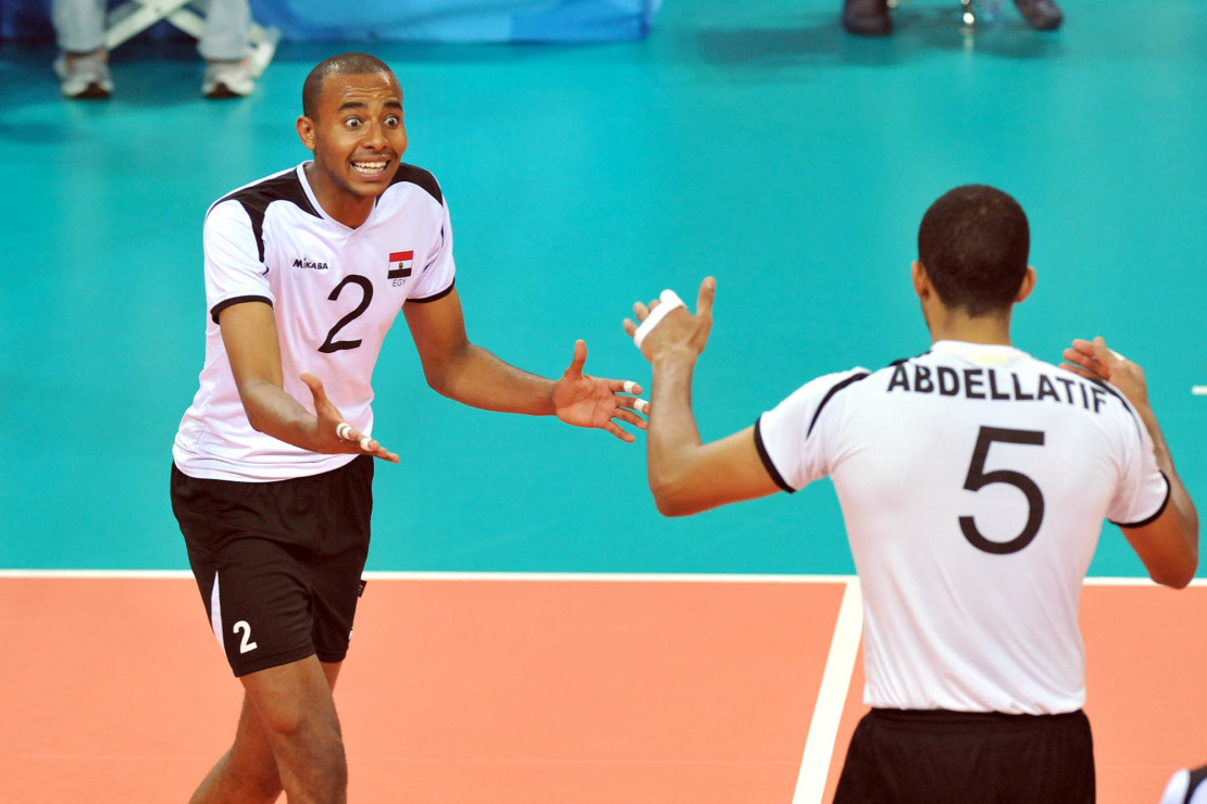 Ahmed Salah Abdelhay & Egypt Volleyball Team